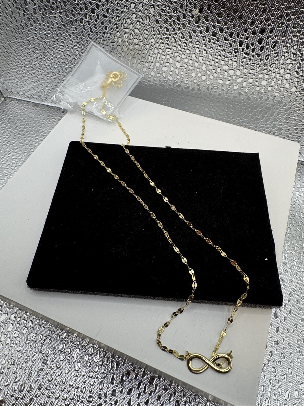 Gold Infinity Pendant Necklace - Women Jewelry